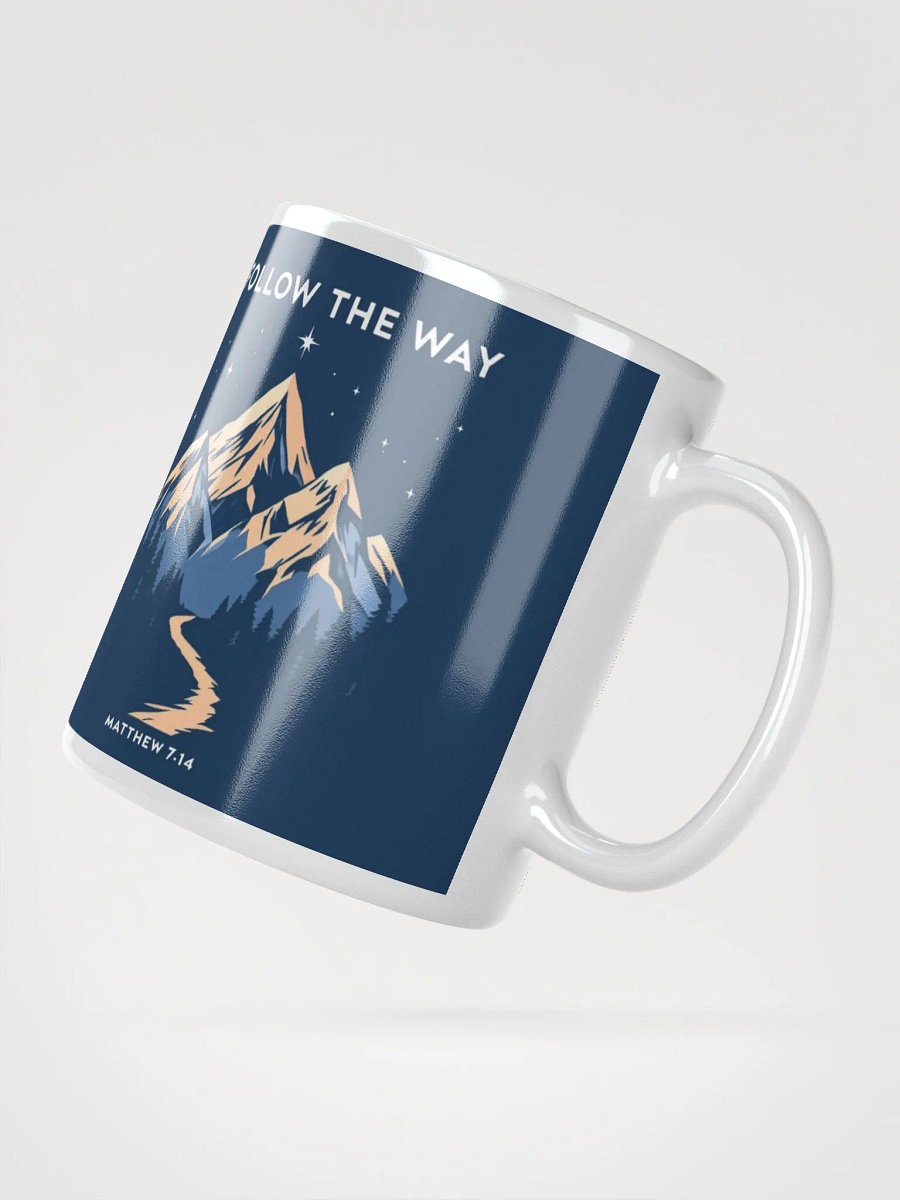 Follow The Way Christian Mug | Matthew 7:14 product image (2)