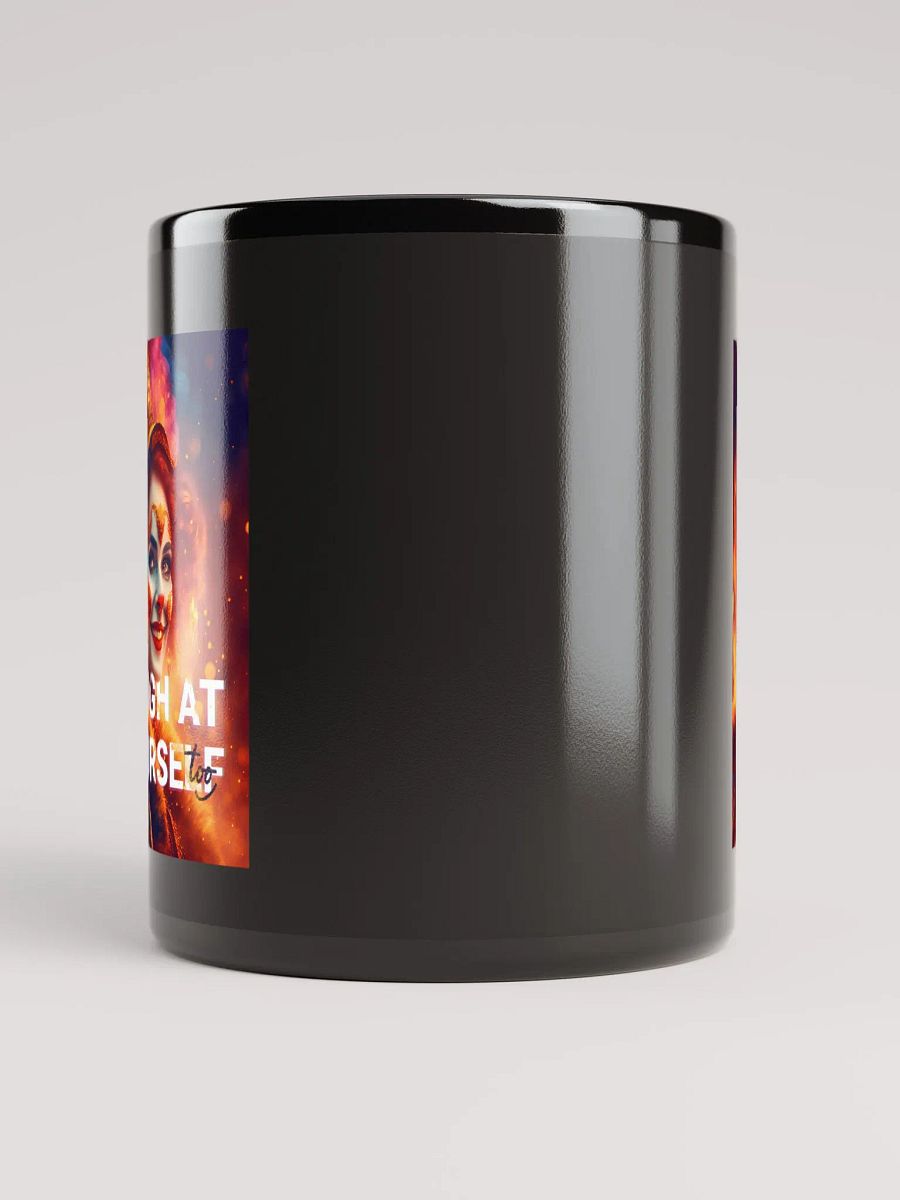 Laugh at yourself too - Clown in fire (front & back) product image (5)