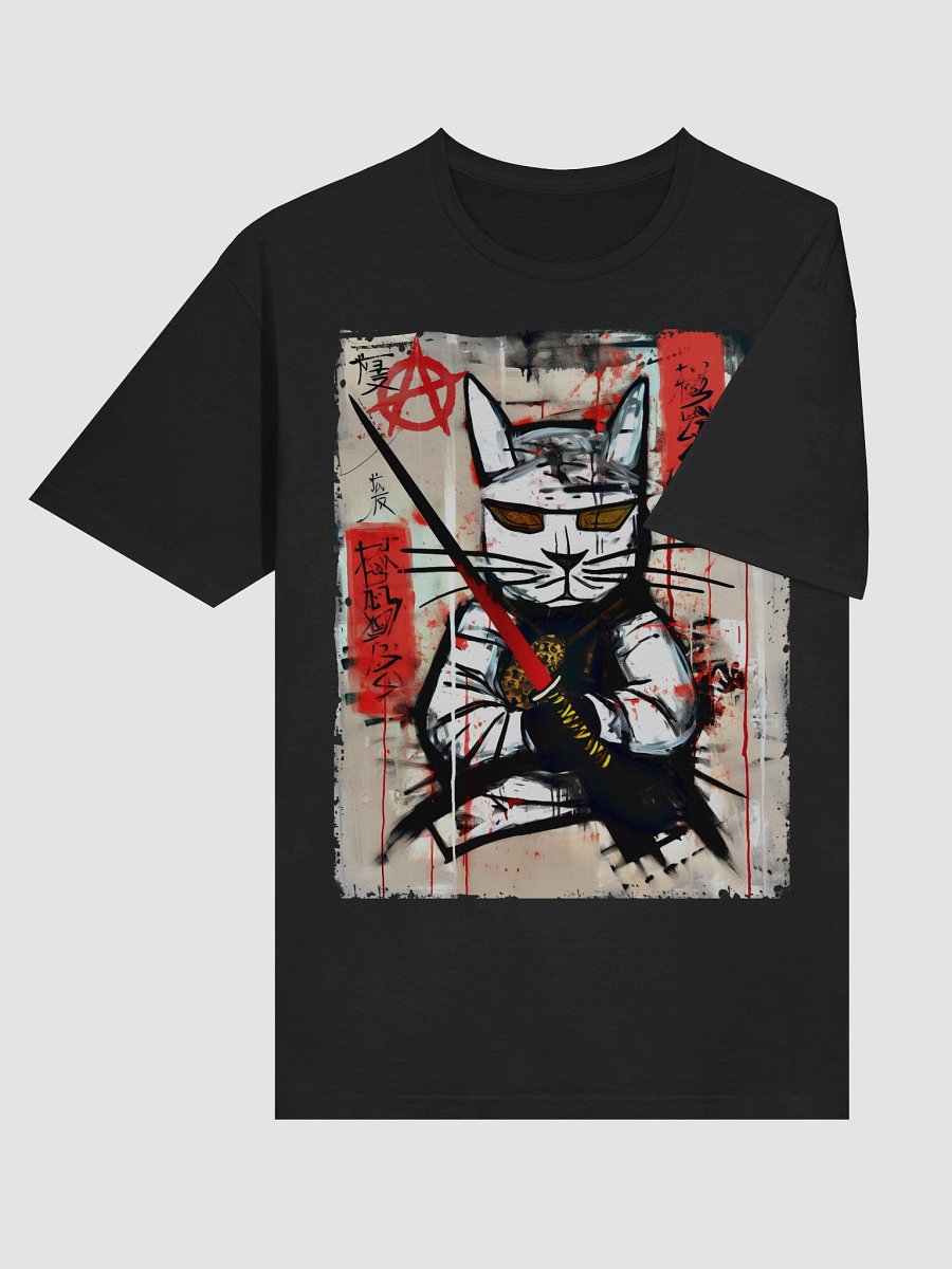 Samurai Cat Graphic Tee (03) product image (6)