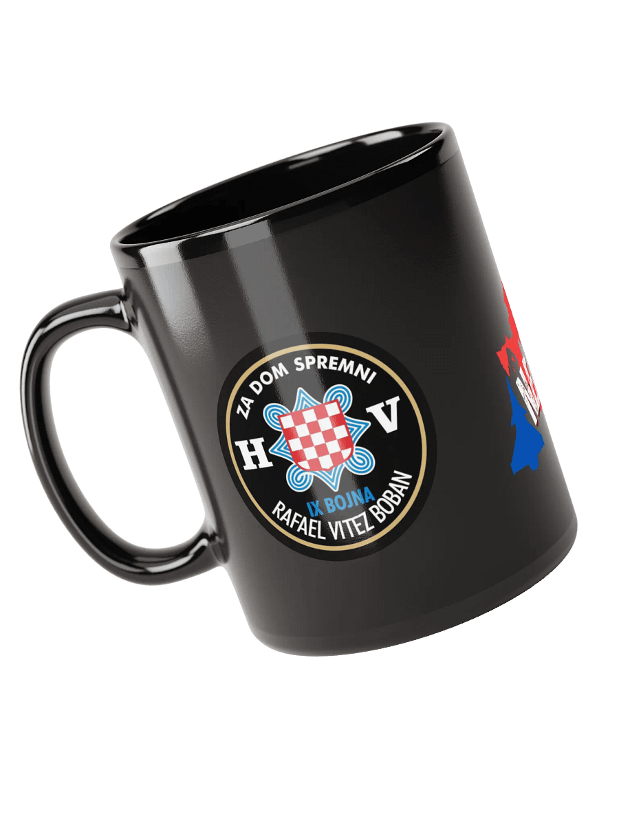 IX Bojna Rafael Vitez Boban Black Glossy Mug product image (5)