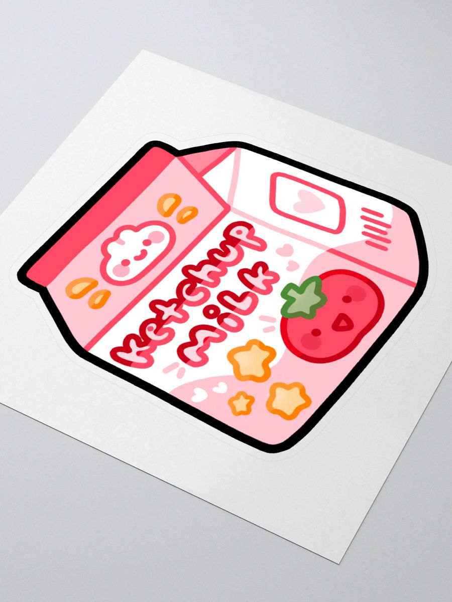 ketchup milk sticker! product image (3)