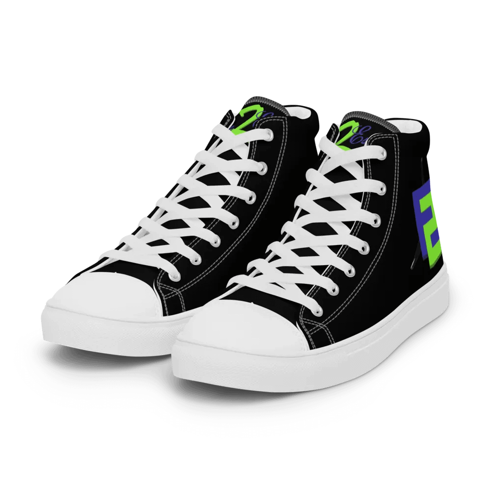Black hi-tops product image (10)