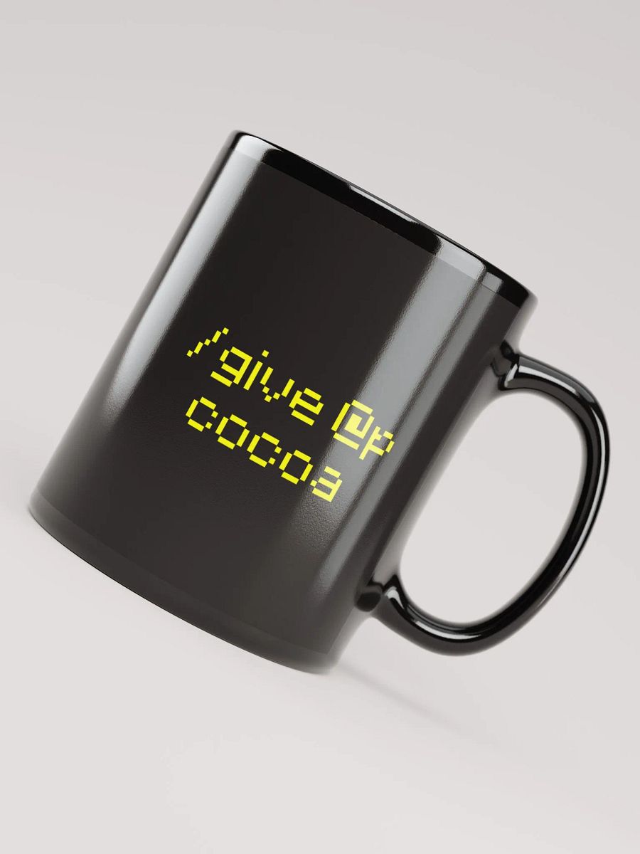 Black Mug - Give Player Cocoa product image (3)