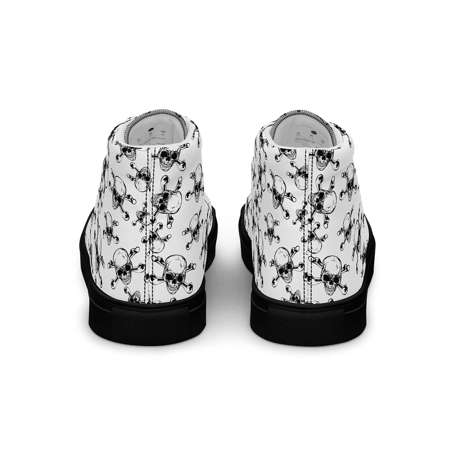 Men's Classic Canvas High Tops SKULL Edition product image (4)