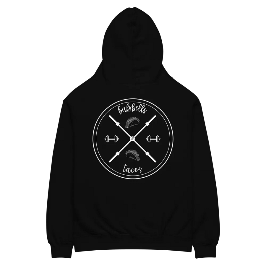 Barbells & Tacos X Emblem Unisex Hoodie product image (2)