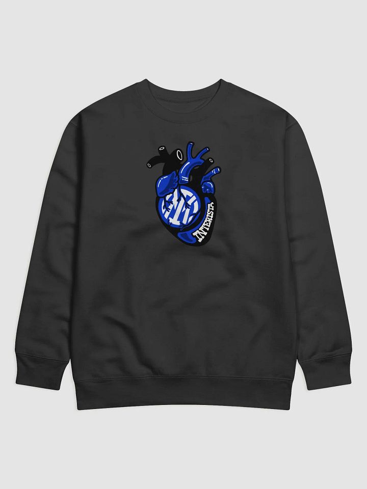 INTER Heart Premium Sweatshirt product image (1)