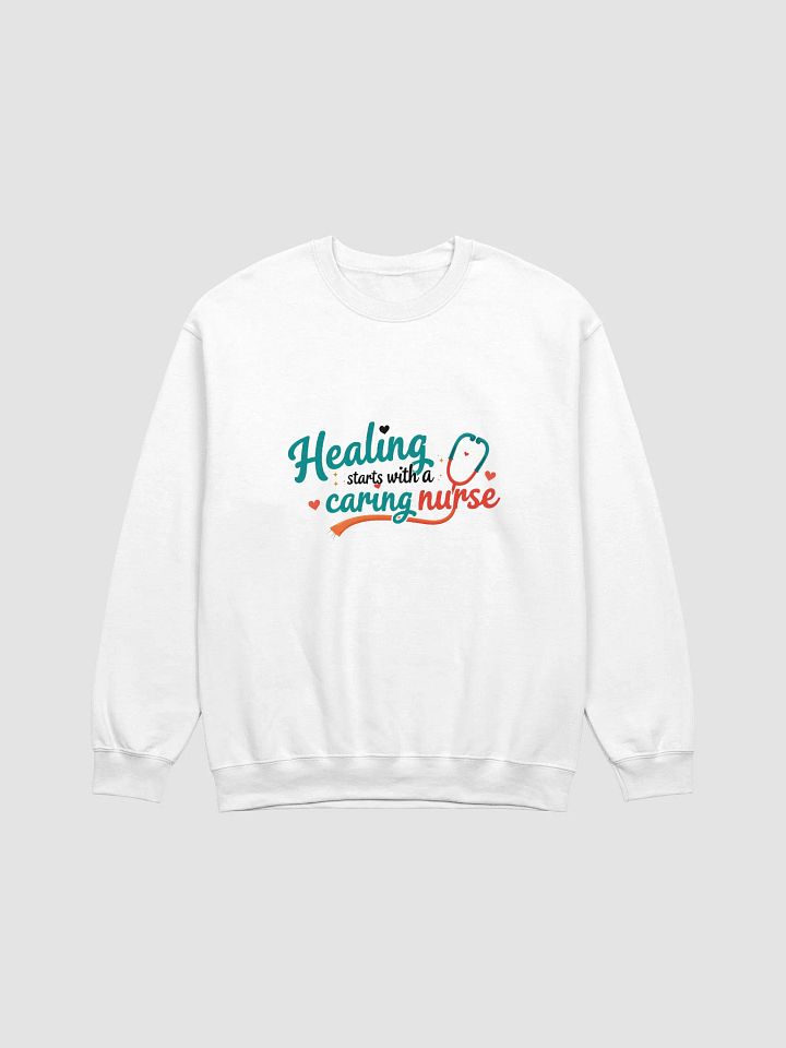 Healing Nurse Tribute Crewneck Sweatshirt product image (2)