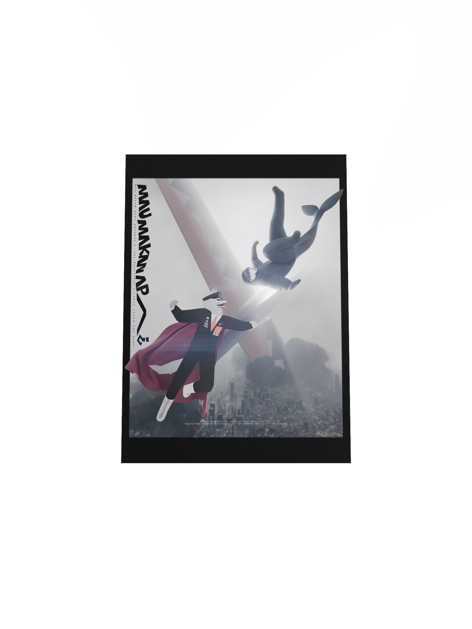 Bambang fighting Tobii Poster (Paper) product image (5)