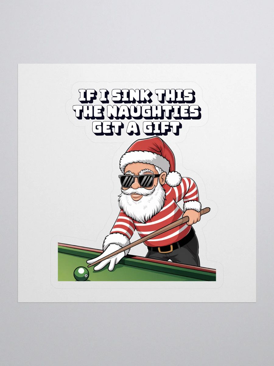 If I Sink This The Naughties Get A Gift - Sticker product image (1)