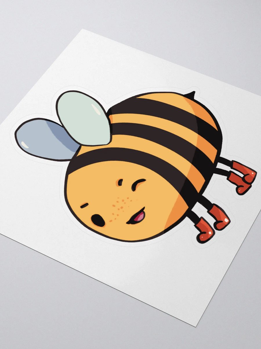 Cute booty bee (Kiss Cut Sticker) product image (3)