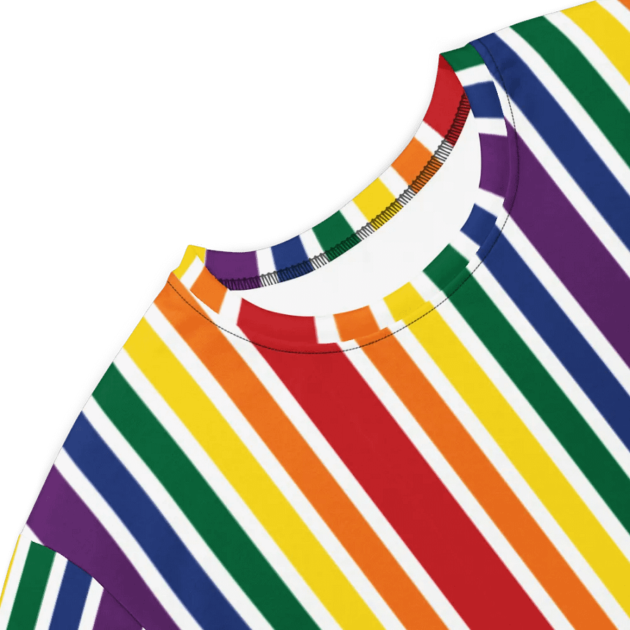 Rainbow Stripe T Shirt Dress product image (2)