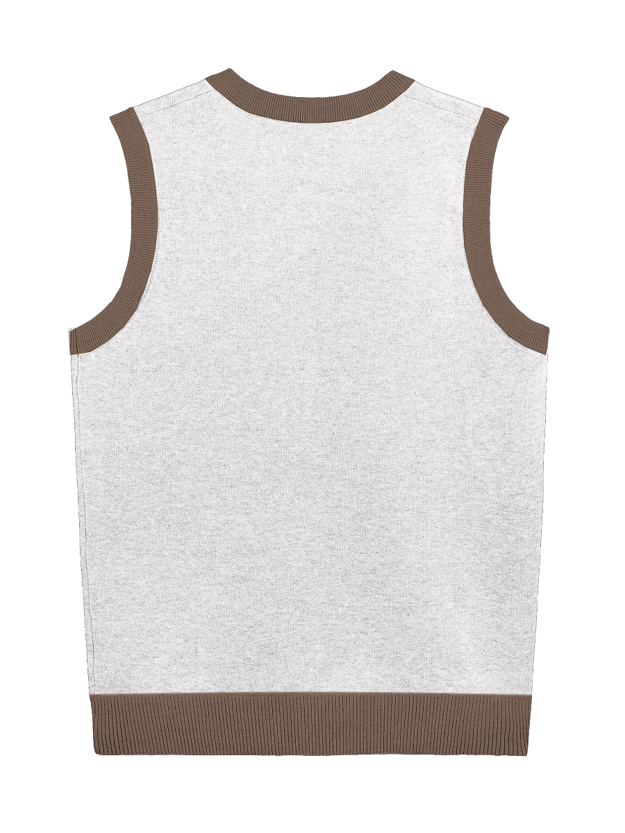 Mellow Apple Knitted V-Neck Vest product image (7)