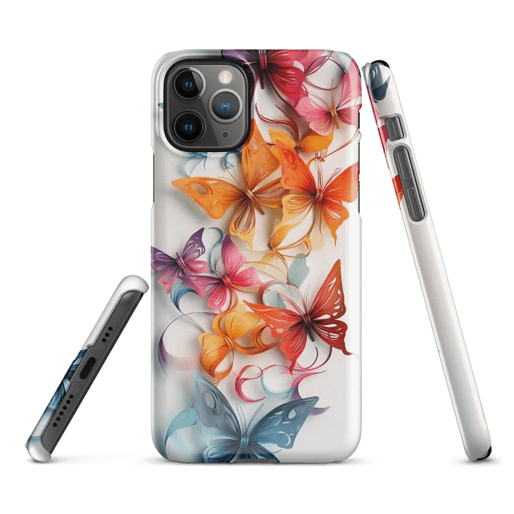 Fluttering Beauty iPhone Case product image (2)