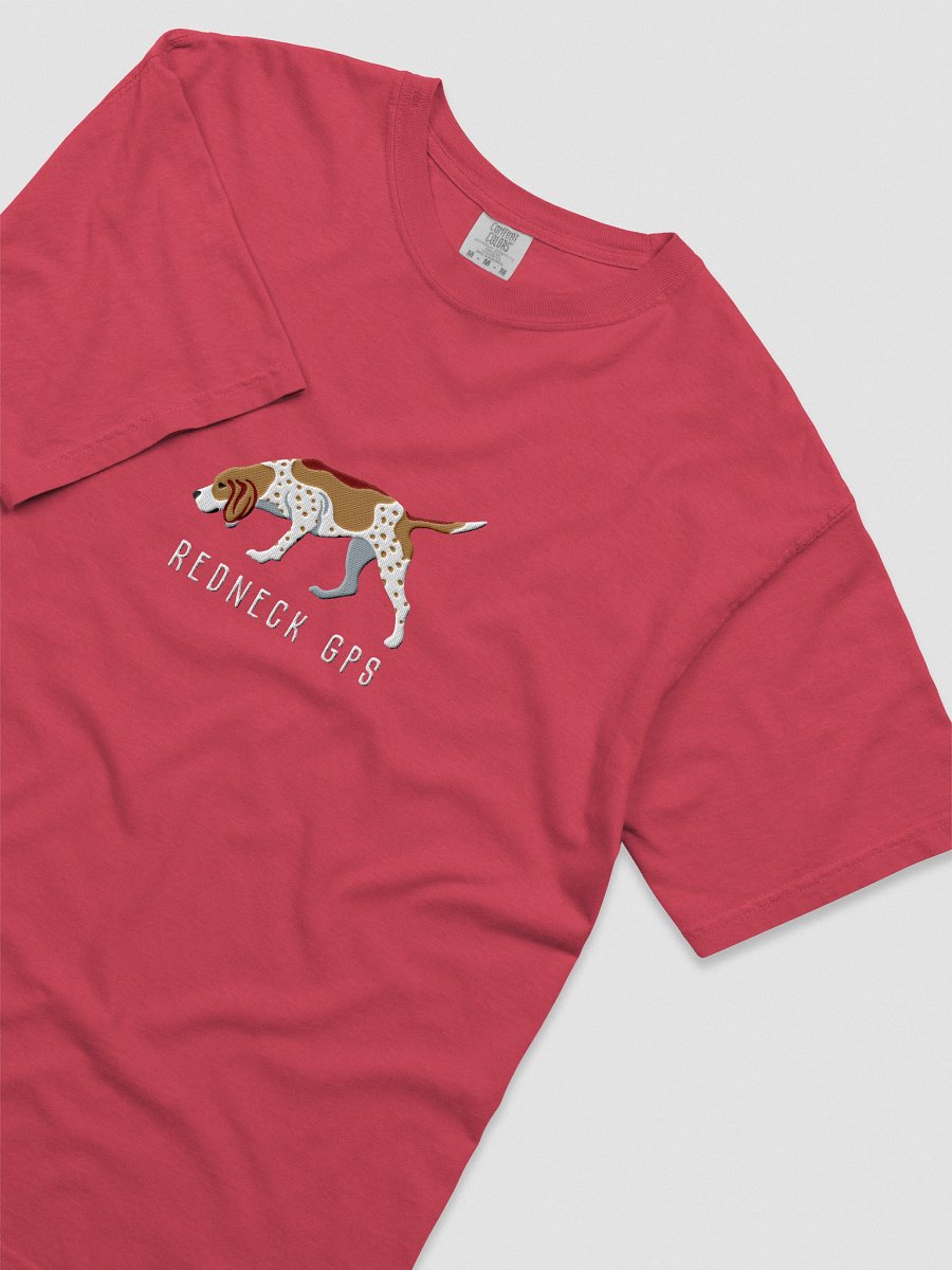 Redneck GPS T-Shirt(Embroidered) of a Redtick Coonhound product image (45)