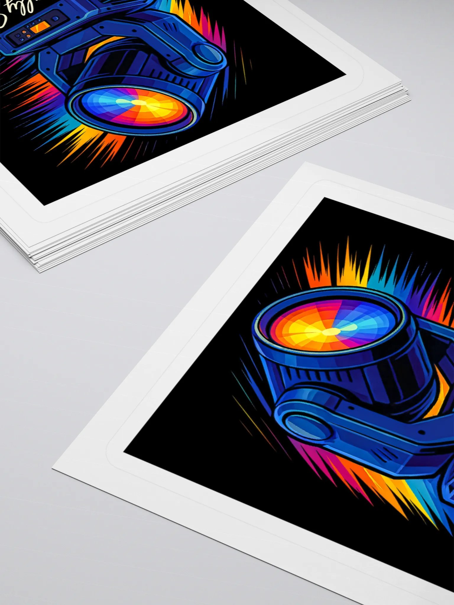 Theatrically Jerry Signature Moving Head Light Sticker product image (11)