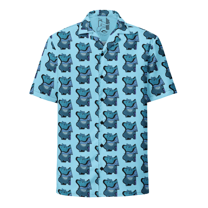Blue Face Beach Shirt product image (1)