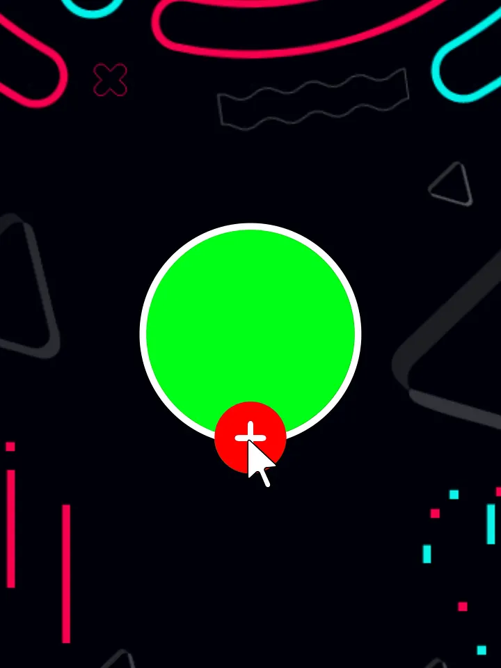 TikTok Follow Button Animation | Green Screen + Transparent MOV for Video Editing product image (2)
