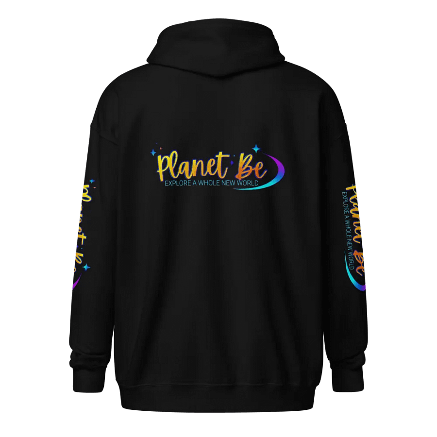 Planet Be in Blues Zip Hoodie product image (1)