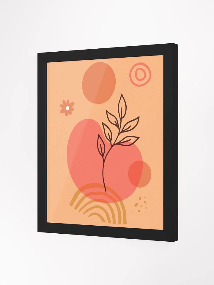 Minimalist Botanical Abstract Framed Poster product image (31)