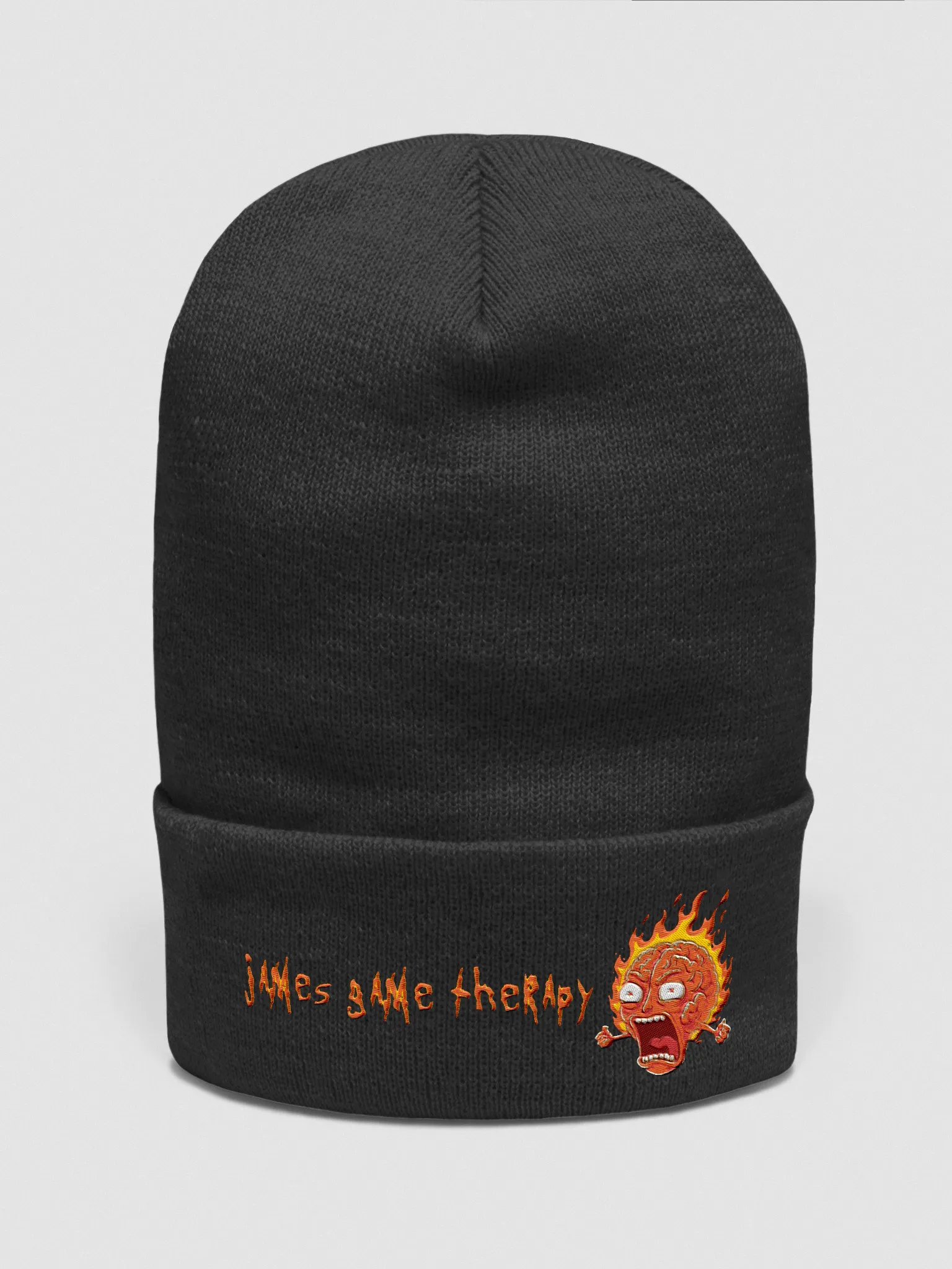 Flaming Brain Beanie product image (1)