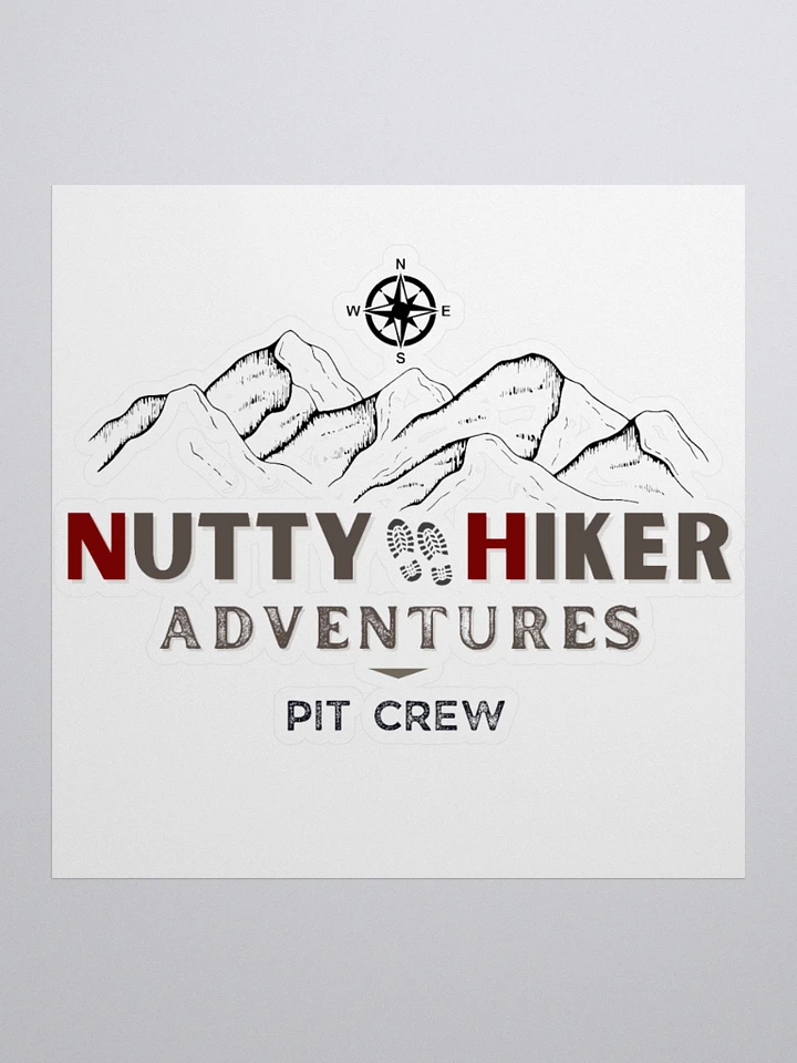 Nutty Hiker Pit Crew Sticker product image (3)