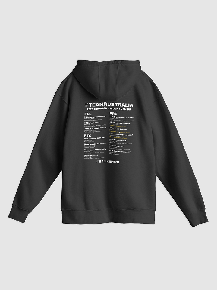 #TeamAustralia 2025 Hoodie product image (2)