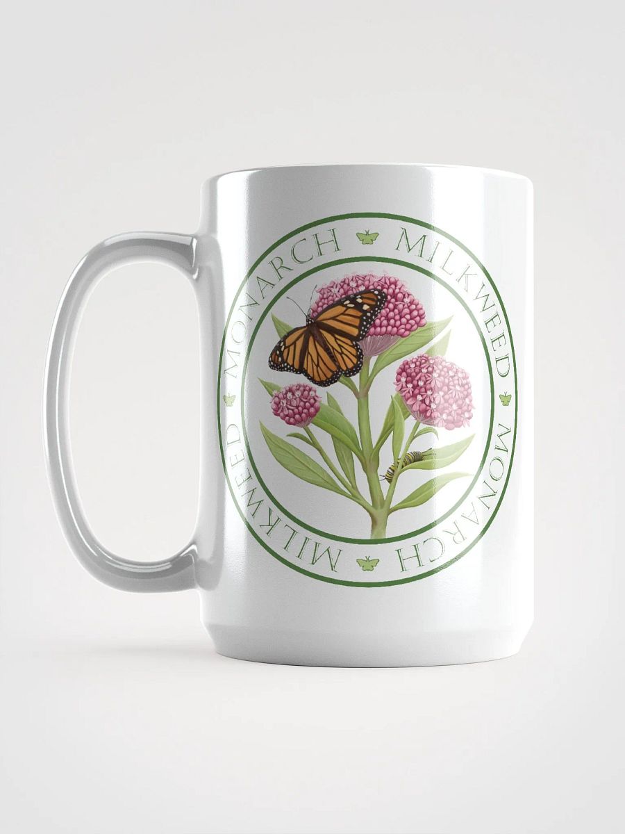 Monarch Milkweed White Mug product image (6)