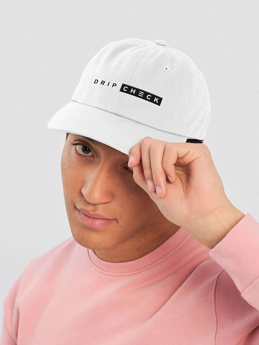 DRIP CHECK HAT - WHITE product image (5)