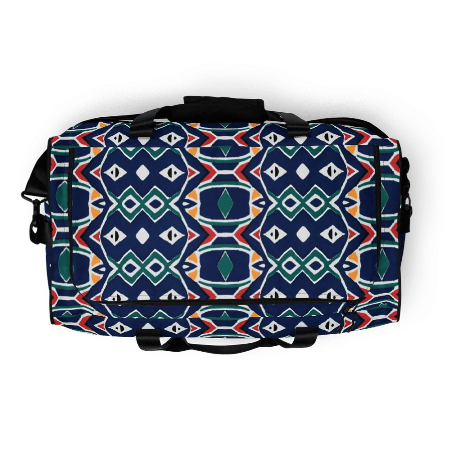 Geometric Symmetry All-Over Duffle Bag product image (9)
