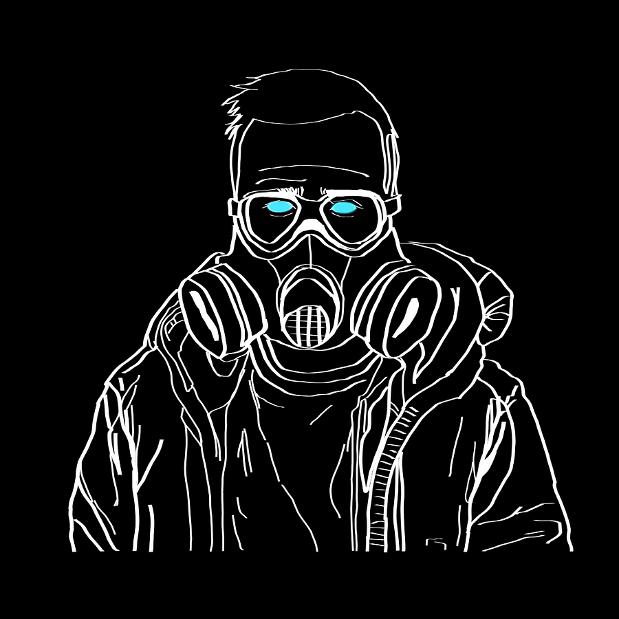 Black and White Custom Line Drawing product image (5)