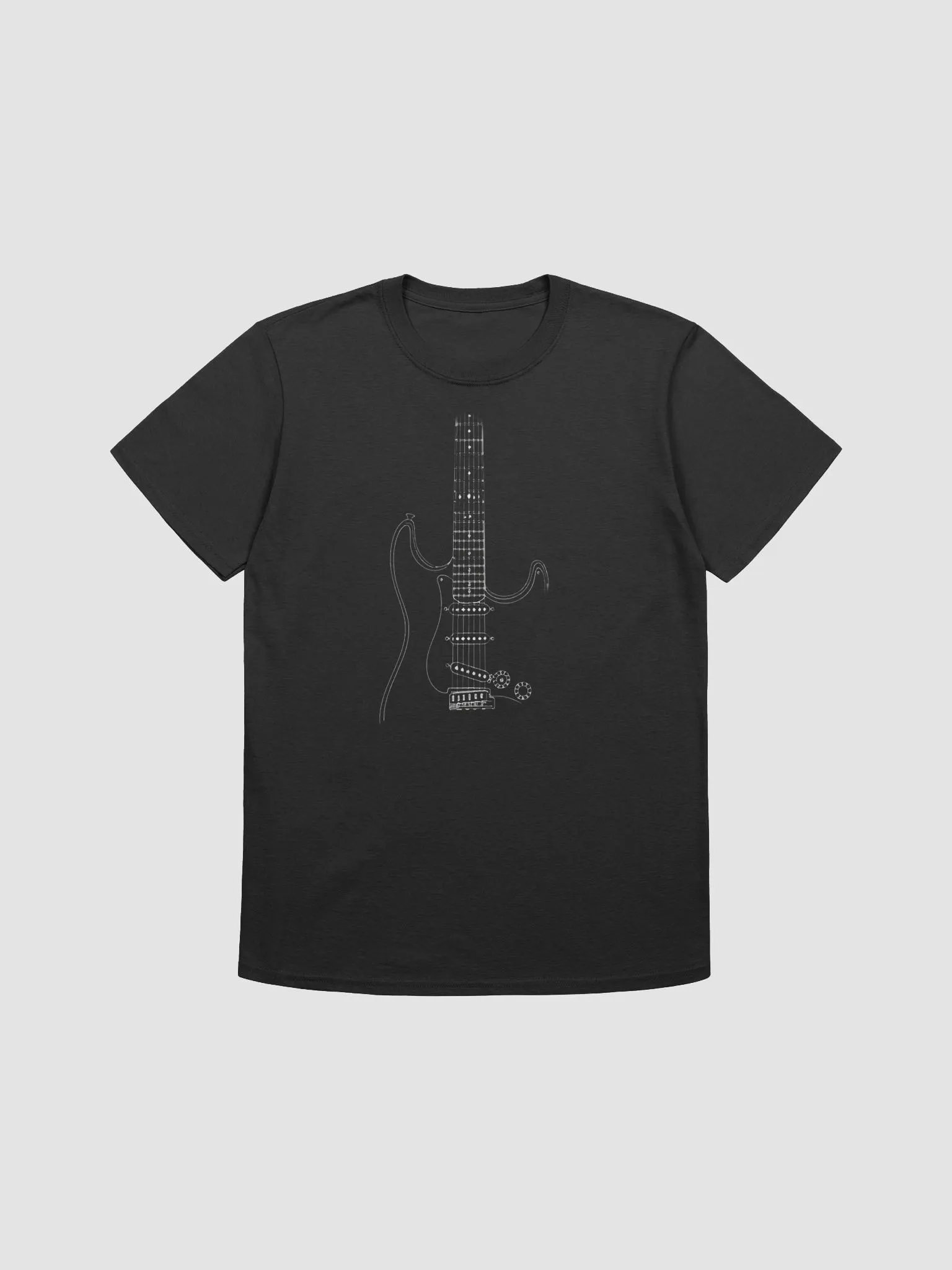 Strat-Style Guitar T-Shirt product image (1)