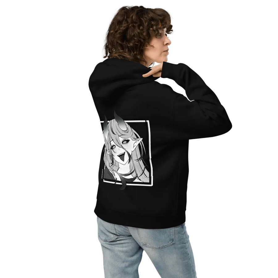 Anti-Sad Pills Oversized Hoodie (Greyscale) product image (8)