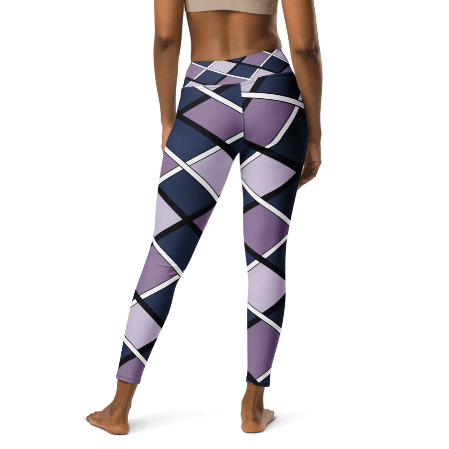 Trendy Yoga Pants With Geometric Pattern product image (3)