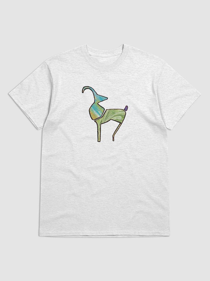 African Art Colorful Animal Emerald Swirl Abstract T-Shirt product image (1)