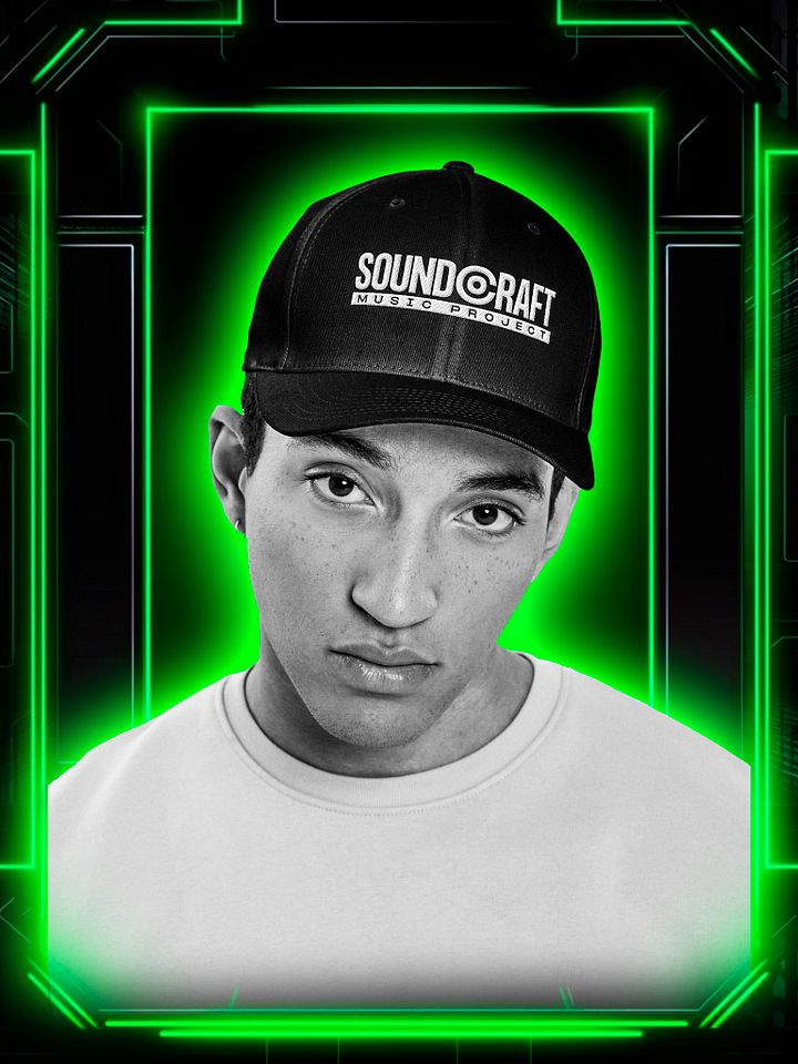 Soundcraft Embroidered Structured Fitted Cap by Flexfit product image (2)