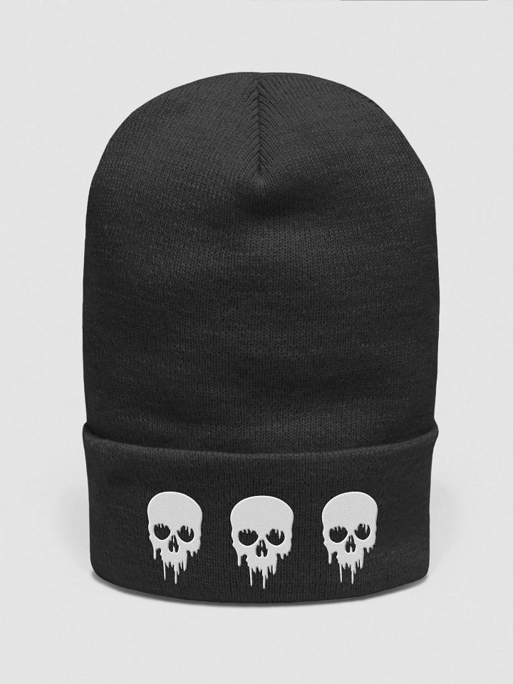 MELTING SKULLS Beanie product image (2)