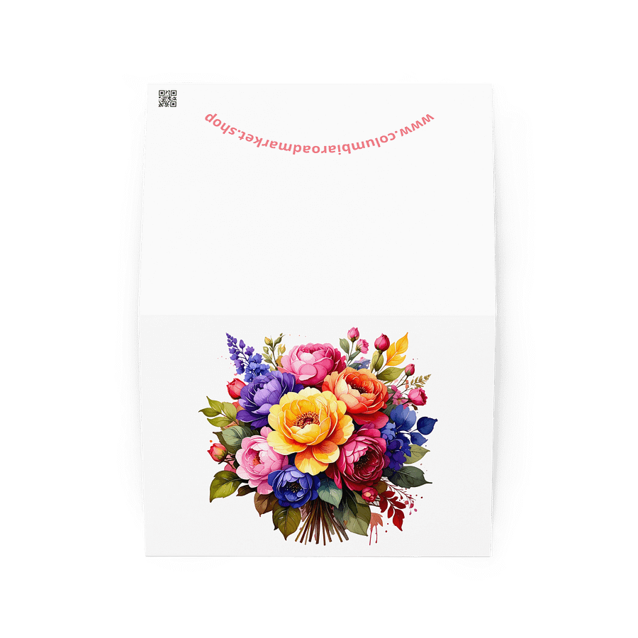 Columbia Road Market Floral Greeting Card product image (2)
