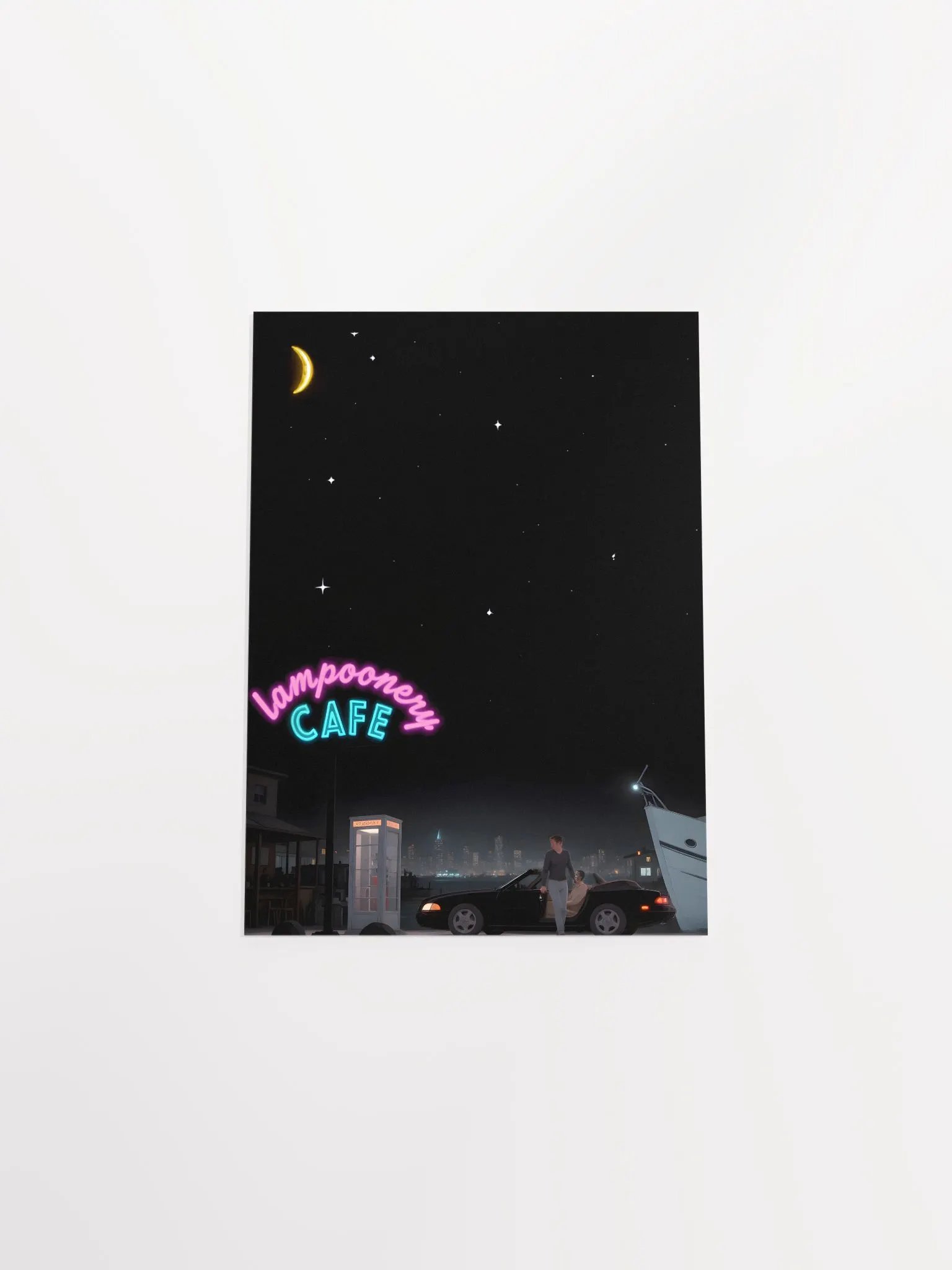 Miami Vice - Lampoonery Cafe Poster! product image (16)