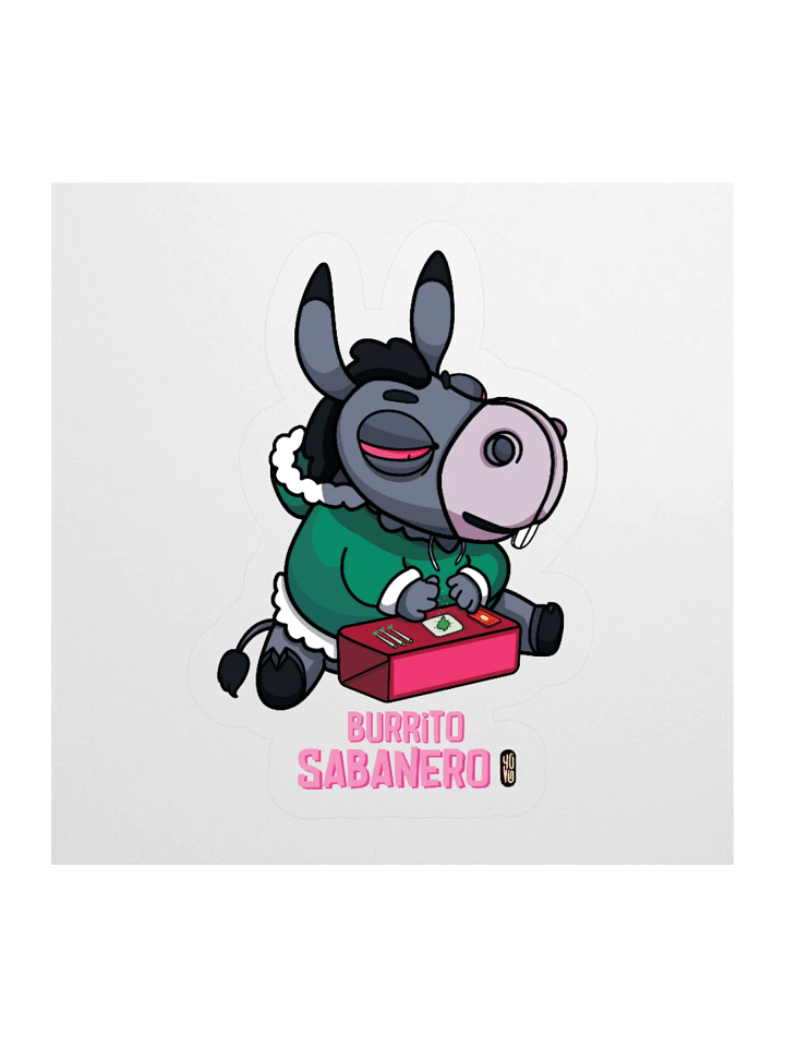 Burrito Sabanero - Sticker (Kiss Cut) product image (1)