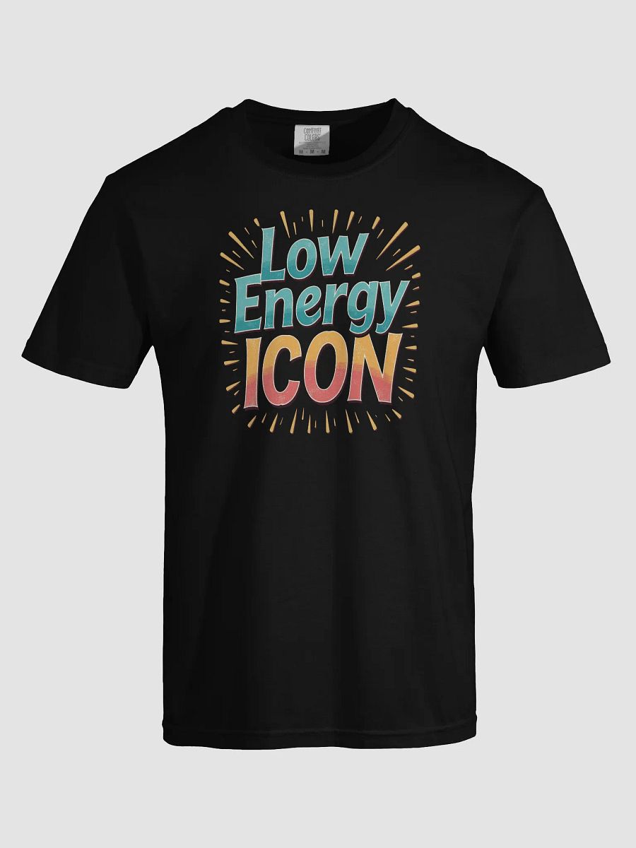 Energetic Low Energy Icon T-Shirt product image (5)