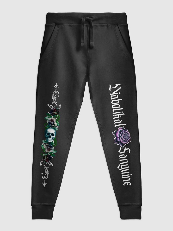 Skull and Roses Unisex Joggers product image (1)