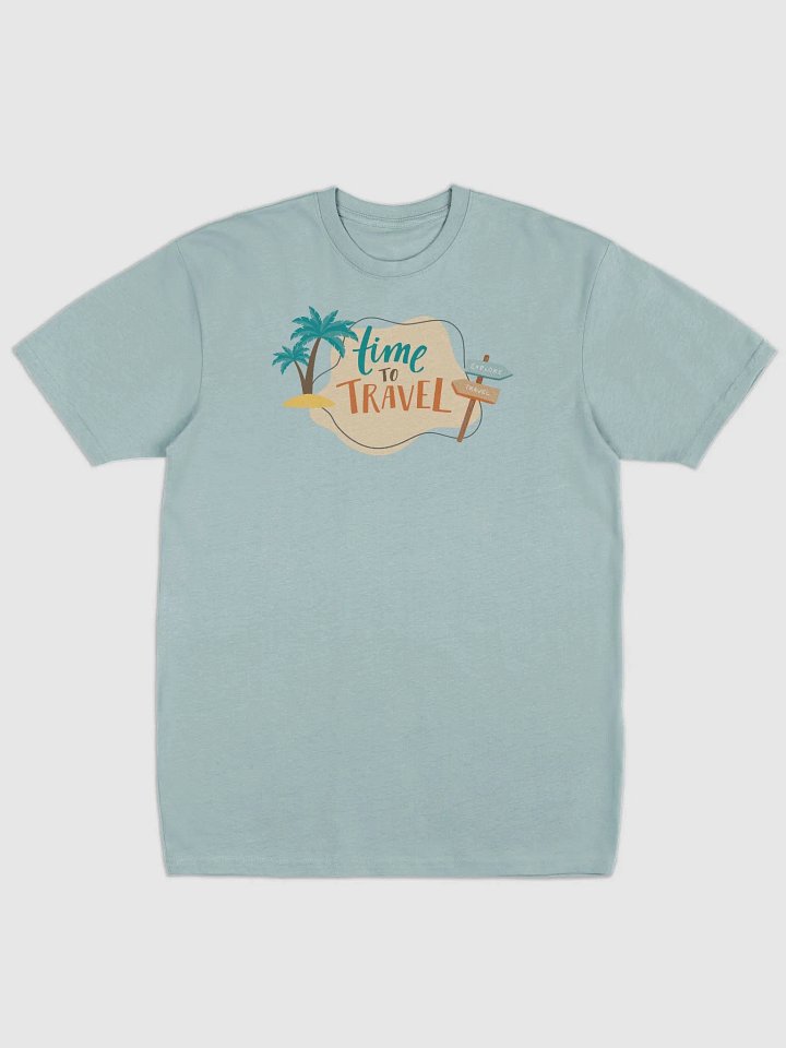 Time to Travel Heavy Tee product image (6)