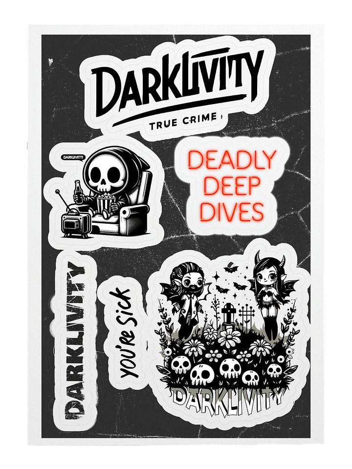 DARKLIVITY Sticker Sheet product image (1)