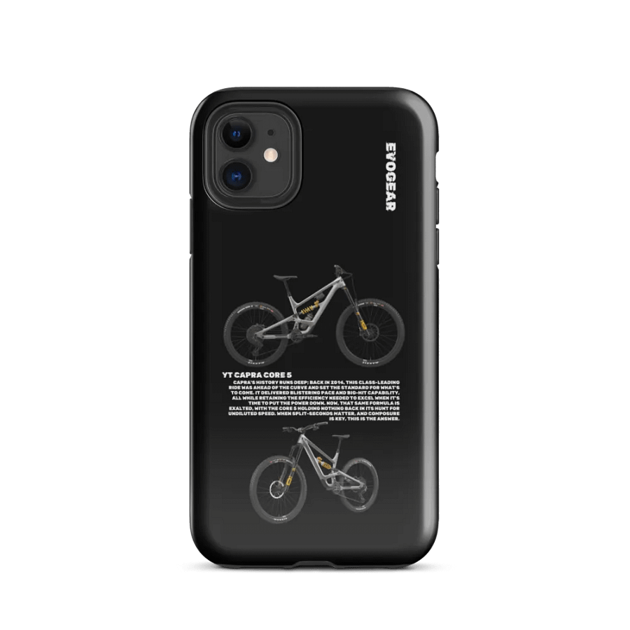 Black Capra Core 5 iPhone Case product image (47)