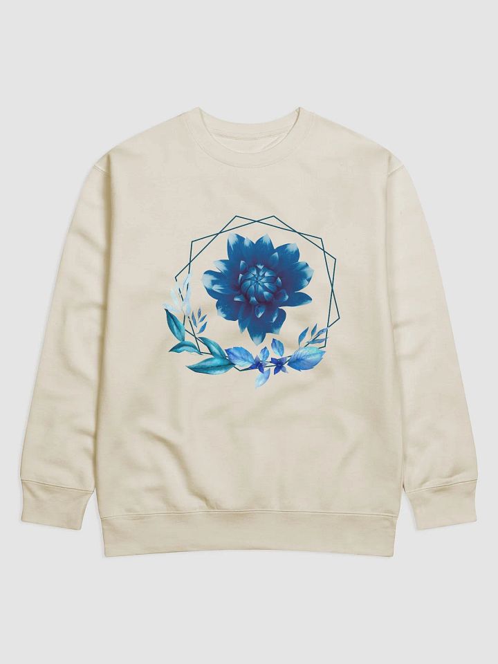 Blue Blossom Geometric Sweatshirt product image (2)