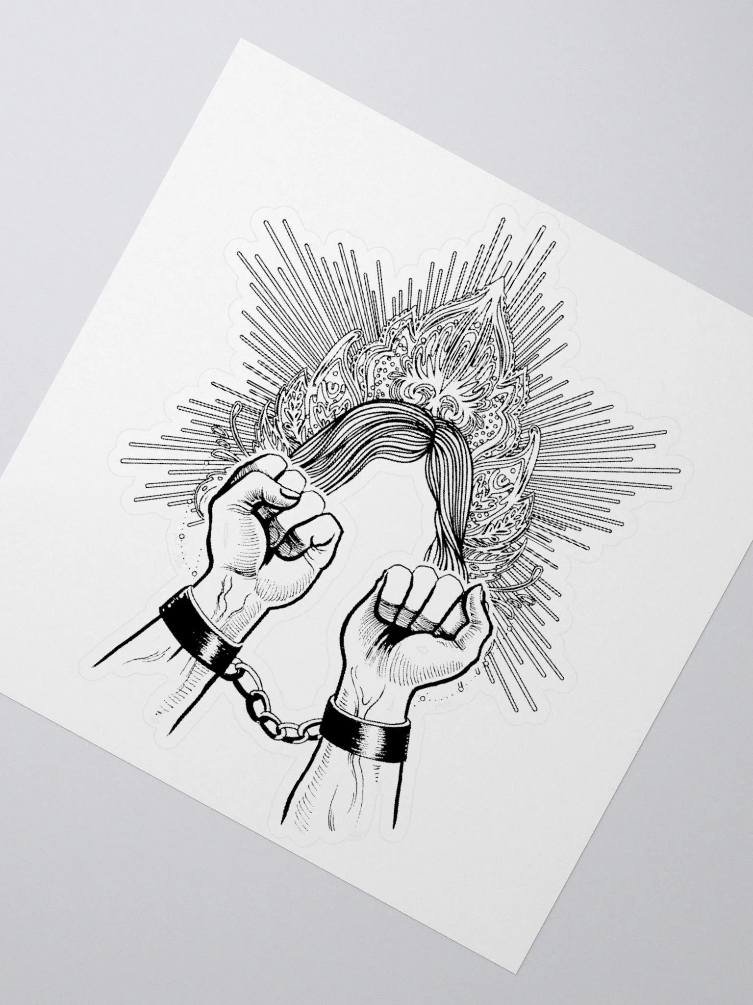 Headdress & Manacles Sticker product image (2)