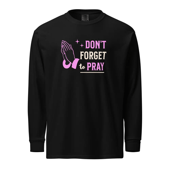 Pray Without Ceasing Long Sleeve Shirt product image (1)
