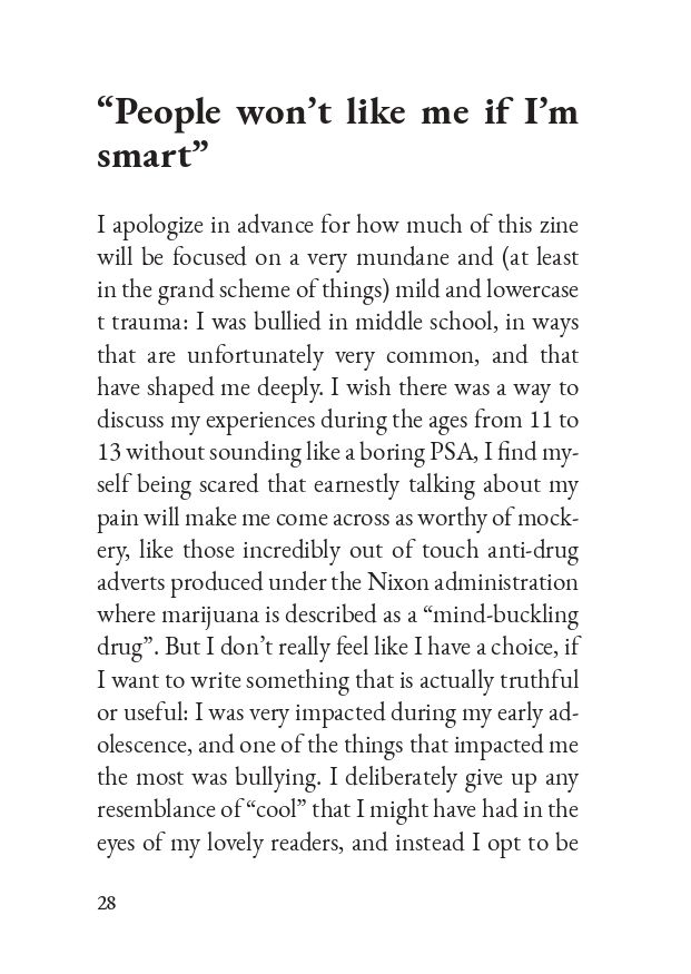 Gifted and other lies (digital zine) product image (5)