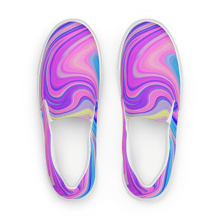 Impressive Waves Canvas Shoes product image (1)