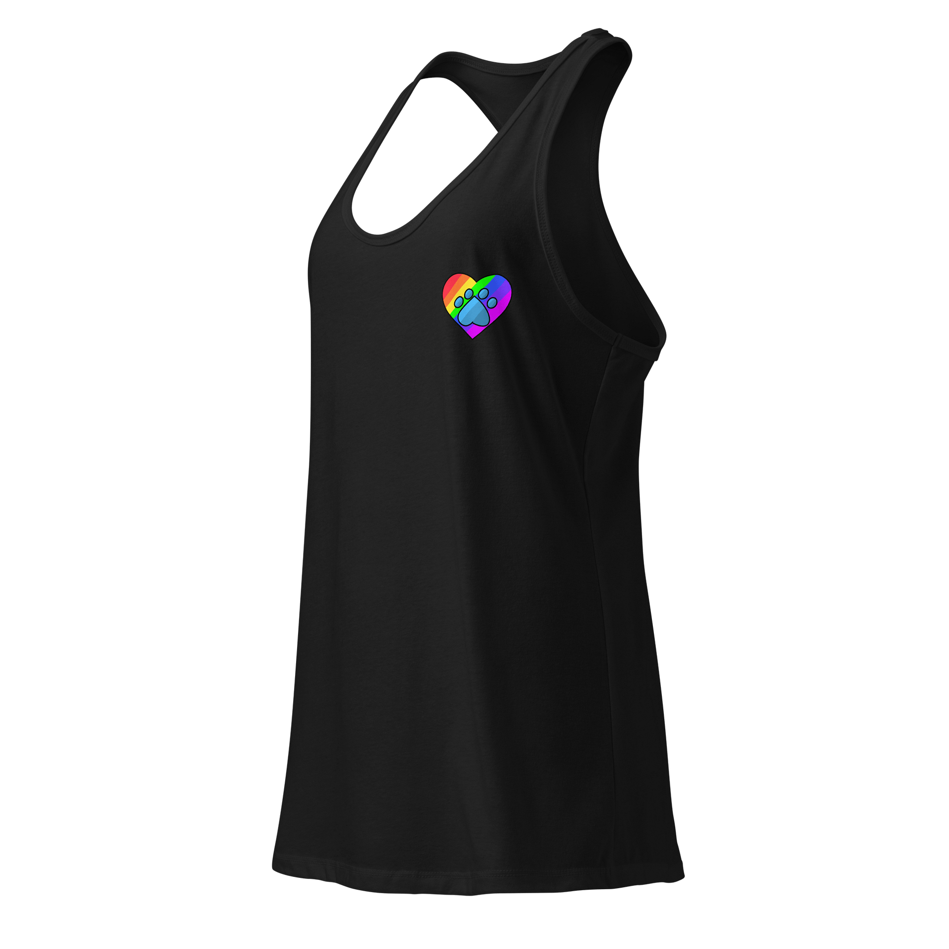 Frenchkittie Paw Love Racerback Tank product image (7)